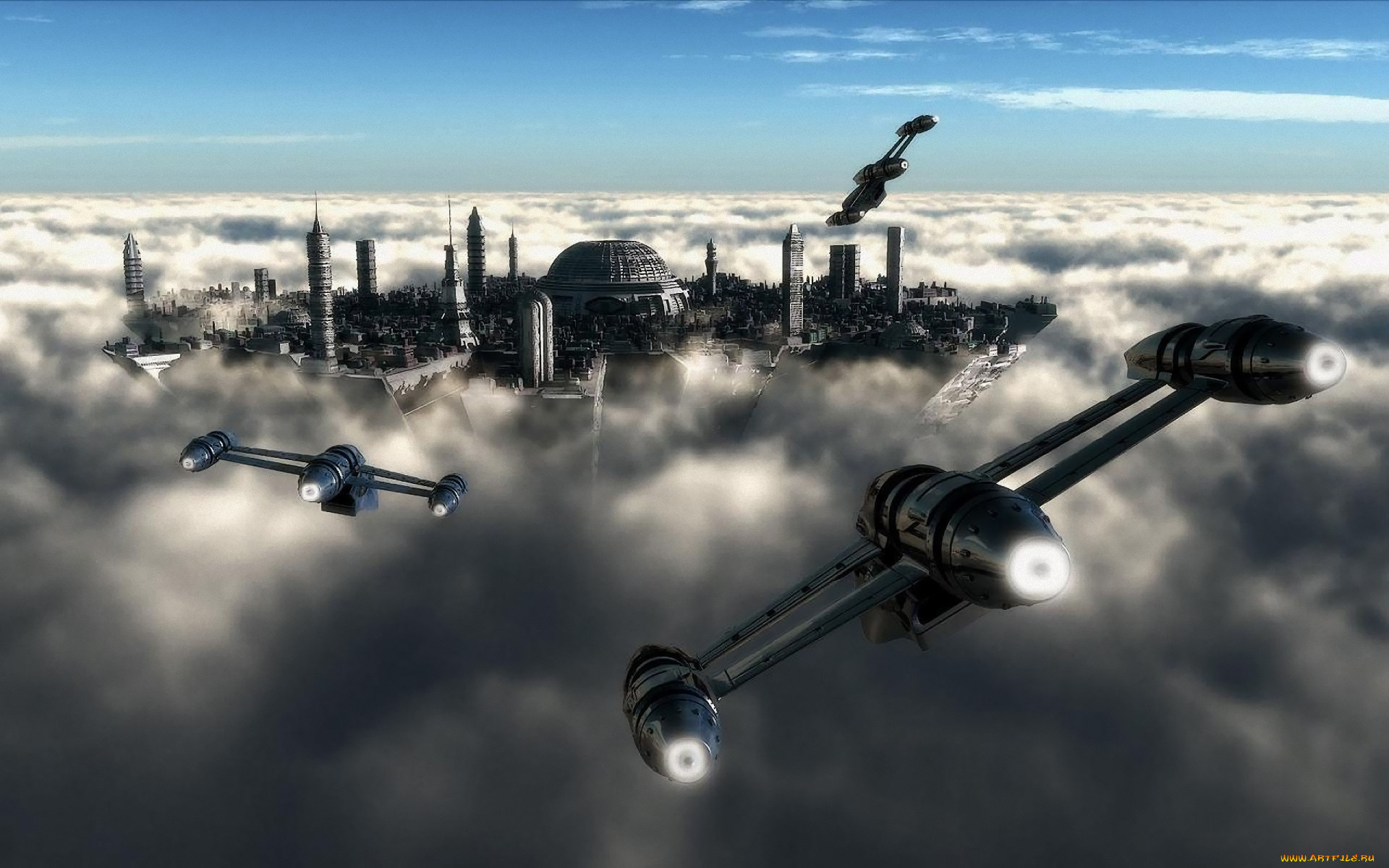 cloud, city, by, jfliesenborghs, , , , 